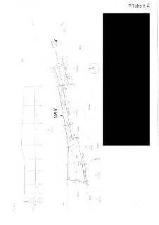 Geometrický plán (označený jako 'Příloha č. 2') znázorňující rozdělení pozemků. V plánu jsou uvedena čísla parcel: 3804/1, 3804/18, 3804/5, 3804/4, 3842/5, 384…