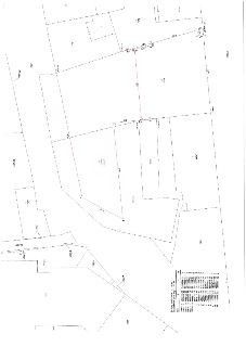 Geometrický plán pro rozdělení pozemku. Obsahuje katastrální mapu s vyznačenými parcelami (např. 1231, 1232/1, 1232/4, 1233/1, 1233/4, 1310/1, 1310/2, 1311/1,…