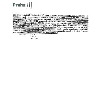 Výpis z usnesení Rady městské části Praha 3 (RMČ P3), která doporučuje Zastupitelstvu městské části Praha 3 (ZMČ P3) ke schválení prodej pozemku parc. č. 1919/…