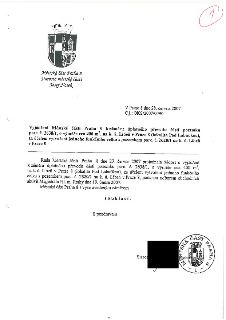 Dokument Městské části Praha 8, Starosta Josef Nosek, ze dne 28. června 2007, č.j. OKS/2007/0090. Předmětem je vyjádření k záměru úplatného převodu části pozem…