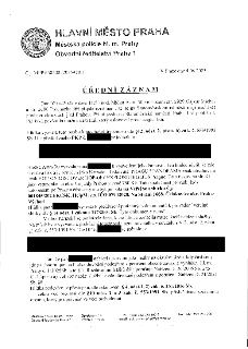 HLAVNÍ MĚSTO PRAHA, Městská policie hl. m. Prahy, Obvodní ředitelství Praha 1. Č.j. MPPH38208 /2025/OŘ 1, V Praze dne 4.04.2025. ÚŘEDNÍ ZÁZNAM: Dne 02.04.2025…