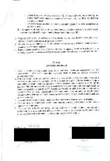 Text smlouvy obsahující podmínky ukončení nájmu a závěrečná ustanovení (Čl. VIII). Klíčové body: výpovědní lhůta 3 měsíce, účinnost odstoupení dnem doručení, z…