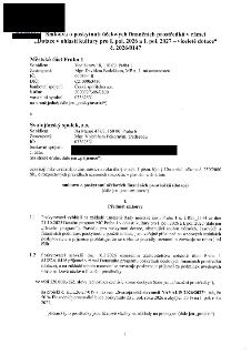 Smlouva o poskytnutí účelových finančních prostředků č. 2026/0147 v rámci dotačního programu 'Dotace v oblasti kultury pro I. pol. 2026 a I. pol. 2027 – vícele…