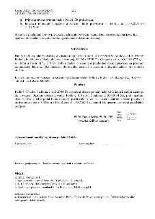 Spis.zn. UMCP14/26/170042/OD/LNOV, č.j. UMCP14/26/170042/OD/LNOV, str. 2. g) Případná změna termínu bude s Policií ČR projednána. h) Instalace dopravního znače…