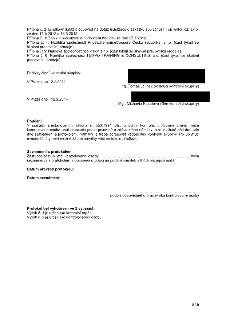 Závěrečná část protokolu o kontrole. Obsahuje seznam příloh: Příloha č. 2 (emailový dotaz a odpověď ze dne 11.5.2012 a 18.5.2012), Příloha č. 3 (zápis o posouz…