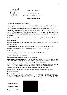 Zápis z 19. zasedání zastupitelstva městské části Praha-Suchdol konaného dne 16. dubna 2026. Zasedání zahájeno v 18:04 hod. Přítomno 12 zastupitelů (jmenovitě:…