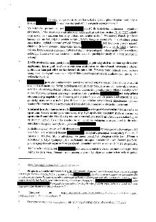 Text dokumentu (strana 2) obsahující právní a politickou argumentaci týkající se aktivit nejmenované osoby v oblasti krátkodobých pronájmů. Obsahuje body 15 až…
