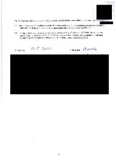 Závěrečná ustanovení smlouvy: 7.6 Smlouva je vyhotovena ve dvou stejnopisech, z nichž každá strana obdrží po jednom vyhotovení. 7.7 Smluvní strany svými podpis…