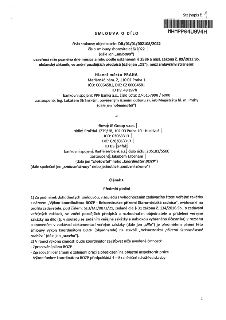 Smlouva o dílo (Stejnopis č. 1, čárový kód MHMPP04U9V4H). Číslo smlouvy objednatele: DIL/01/01/002108/2022, číslo smlouvy zhotovitele: 6/2022. Uzavřená podle §…