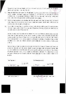 3.4 Nájemce dále bere na vědomí, že Pronajímatel je povinen na žádost třetí osoby poskytovat třetím osobám informace stanovené v zákoně č. 106/1999 Sb., o svob…