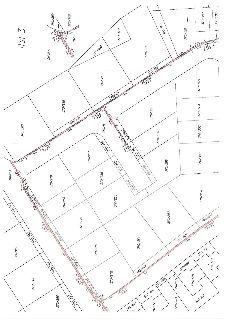 Katastrální mapa zobrazující parcelní čísla pozemků, včetně detailu A. Zobrazená čísla parcel: 370/266, 370/267, 370/268, 370/275, 370/276, 370/277, 370/278, 3…