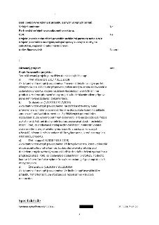 Dokument obsahuje informace o projektu: Veřejná podpora: Ne, Partnerství veřejného a soukromého sektoru: Ne, CBA: Ne, Režim financování: Ex-ante. Fázovaný proj…