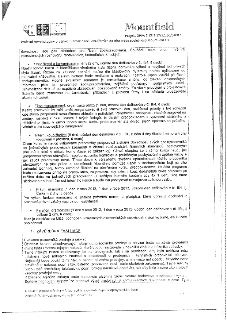 Dokument projektu 'Profesní rozvoj skupiny pražských zaměstnanců ohrožených na trhu práce společnosti Mountfield a.s.' (Projekt OPPA č. CZ.2.17/1.1.00/34087).…