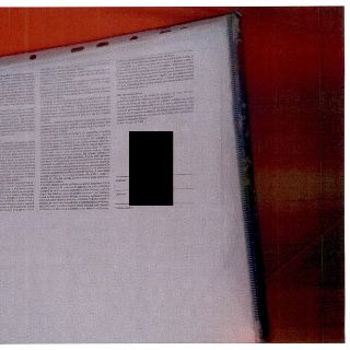 Naskenovaná stránka textového dokumentu (smlouva), částečně čitelný text obsahující právní a smluvní ujednání (např. 'VIII. Ostatní ujednání', data jako 'V Pra…