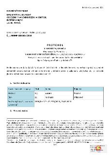 Protokol o kontrole č. 2221 ze dne 25.07.2018, vydaný Magistrátem hl. m. Prahy, oddělením finančního řízení a kontroly. Kontrola se týkala projektu 'Navigační…