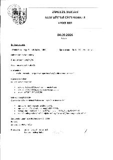 Zápis z 21. zasedání Rady městské části Praha 18 ze dne 04.09.2026. Předmět: Změna rozpočtu (rozpočtové opatření č. 43/26). Předkládá: Mgr. Zdeněk Kučera, MBA.…