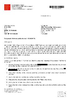 Úřední dokument Magistrátu hlavního města Prahy ze dne 17. 7. 2026, č. j. MHMP 704766/2026, týkající se poskytnutí informací podle zákona č. 106/1999 Sb. Dokum…