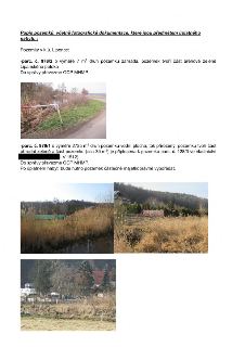 Popis pozemků, včetně fotografické dokumentace, které jsou předmětem úplatného nabytí: Pozemky v k.ú. Lipence: parc. č. 978/2 o výměře 7 m2 druh pozemku zahrad…