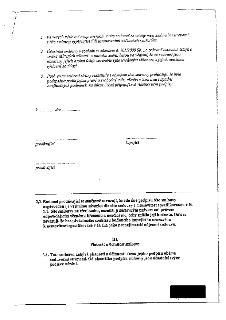 Fragment právní smlouvy obsahující závěrečná ustanovení a podpisy. Text obsahuje: 3. Ustanovení o vztazích dle občanského zákoníku. 4. Ustanovení o ochraně oso…