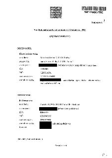 Stejnopis č. 1, MHMPP08KVTRC. Věc: Rekonstrukce hasičské stanice č. 1 Sokolská – TDI, OBJ/35/03/009352/2020. OBJEDNATEL: Hlavní město Praha, se sídlem: Mariáns…