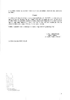 a plynulost provozu na pozemních komunikacích (za předpokladu dodržení výše uvedených podmínek).

Poučení:

Z hlediska zvláštního užívání komunikace ve smyslu…