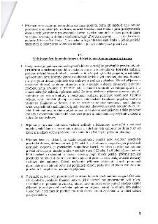 Strana 5 smlouvy obsahující bod 15 (povinnost prezentace poskytovatele Městská část Praha 1) a článek IV. 'Veřejnosprávní kontrola dotace a důsledky porušení p…