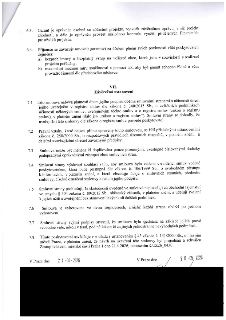 Část smlouvy (články 6.3 až 7.8). Obsahuje povinnosti garanta a příjemce, závěrečná ustanovení o platnosti a účinnosti smlouvy (zákon č. 340/2015 Sb.), právní…