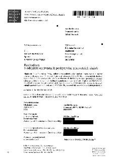 HLAVNÍ MĚSTO PRAHA, MAGISTRÁT HLAVNÍHO MĚSTA PRAHY, Odbor zdravotnictví, Oddělení zdravotních služeb. Aesthevita s.r.o., Pomezní 1387/7, 182 00 Praha 8. Váš do…
