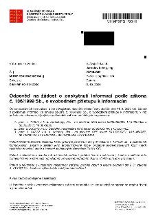 HLAVNÍ MĚSTO PRAHA, MAGISTRÁT HLAVNÍHO MĚSTA PRAHY, Odbor pozemních komunikací a drah, Oddělení silničního správního úřadu. MHMPXPS1ROH1. Váš dopis zn./ze dne:…