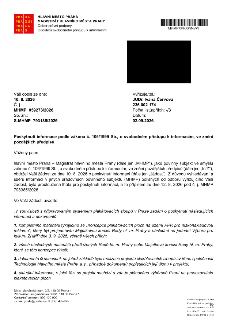 Úřední dopis Magistrátu hlavního města Prahy ze dne 2. 9. 2026, č. j. MHMP 793185/2026, vyřizuje JUDr. Ivana Červová. Předmětem je poskytnutí informací podle z…