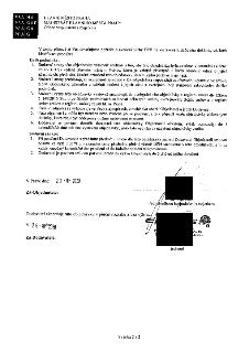PRAHA PRAGUE PRAIGA PRAG, HLAVNÍ MĚSTO PRAHA, MAGISTRÁT HLAVNÍHO MĚSTA PRAHY, Odbor hospodaření s majetkem. V tomto případě si Vás dovolujeme požádat o uvedení…