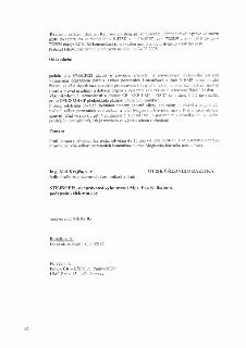 Naskenovaná stránka textového dokumentu (rozhodnutí / odůvodnění): Reklamní zařízení (dále jen RZ) jsou umístěna při komunikaci „Kutnohorská“ vpravo ve směru j…