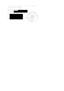Ověřovací doložka pro legalizaci (vidimaci) České pošty, s.p. Pořadové číslo: 11003-004-0055. Vlastnoručně podepsal: Jan Mayer.