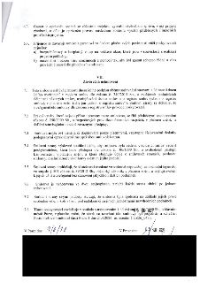 Text smlouvy obsahující body 6.3, 6.4 a článek VII. 'Závěrečná ustanovení' (body 7.1 až 7.8). Dokument specifikuje práva garanta, povinnosti příjemce, platnost…