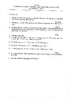 Návrh programu 22. zasedání Zastupitelstva městské části Praha 4, které se koná 19. 6. 2026 od 13:00 hod. v sále 301. Program: 1. Návrh ke zřízení Návrhového a…