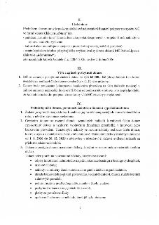 Strana 2 smlouvy o poskytnutí dotace. Článek II. Účel dotace: poskytnutí neinvestiční finanční podpory na 'Letní kino' (licence, promítání, údržba), kulturní a…