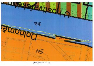 Katastrální mapa oblasti Hostivař. V mapě jsou vyznačena čísla parcel (např. 2492/5, 2496, 2725/36, 2441/1, 2441/10, 2441/3, 2441/4, 2441/5, 2444), označení 'S…