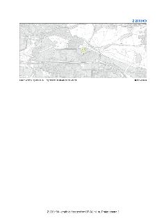 Mapa s názvem 'Návrh změny, výkres č. 37 – Vymezení zastavitelného území', označená jako 'Z 2861/00' s měřítkem 'M 1 : 25 000'. V mapovém podkladu je zvýrazněn…