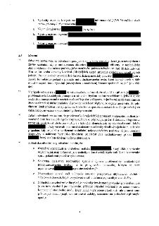 Strana 8 úředního dokumentu (odvolání). Obsah: f. Výslechy osob, g. Nájemní smlouva, h. Výpis z registru obyvatel, i. Výpis z registru obyvatel. Oddíl 2.8 Shrn…