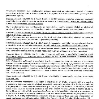 Text dokumentu popisuje kontrolu hospodaření MČ (městské části) podle zákona č. 420/2004 Sb. Obsahuje následující sekce: 1) Přezkoumání smluv (nájemní, kupní,…