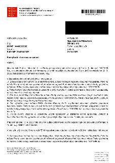 Úřední dokument Magistrátu hlavního města Prahy, odboru právní podpory, oddělení svobodného přístupu k informacím. Číslo jednací: MHMP 344602/2026, spisová zna…