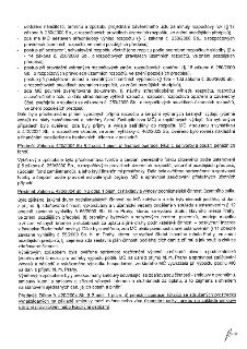 Textová část zprávy o přezkoumání hospodaření MČ (strana 3/18). Obsahuje přehled kontrolovaných oblastí: dodržování rozpočtových pravidel (zákon č. 250/2000 Sb…