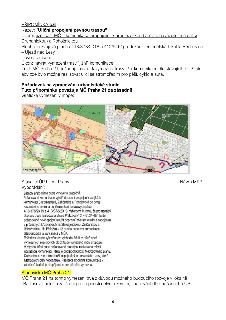 Mapa znázorňující urbanistické návrhy a trasování komunikací v dané lokalitě.