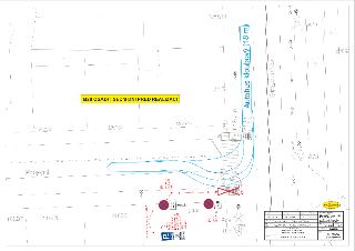 Plán dopravního značení (DIO Kotevní). Jsou zde uvedeny ulice Kotevní a Strakonická, dále čísla parcel (např. 1002/7, 1104/5, 1105/3, 1099/1, 1277/2, 1277/9, 1…