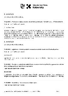 Výpis z usnesení Rady městské části Praha-Kolovraty ze dne 28.01.2026 (strana 4 z 5): 1) R 14/2026: Schválení nájmu prostor pro GCNAP s.r.o. (IČ: 22159746) na…