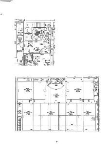 Stavební výkres půdorysu podlaží budovy s označením místností a jejich plochami. Horní část: C004 Chodba (16.17 m²), C003 WC 2 (4.59 m²), C001 Chodba (26.91 m²…