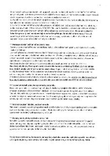 Naskenovaná stránka textového dokumentu týkajícího se výstavby bytového domu v Modřanech, ulice Ke Schodům. Text obsahuje následující body: 
- Osm nových bytov…