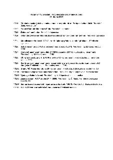 Program 172. zasedání Rady městské části Praha-Suchdol, 29. dubna 2026. Body jednání: 172.1 Přehled schválených inv. a neinv. dotací z rozpočtu hl. m. Prahy na…