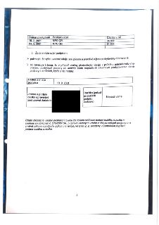 Tabulka s přehledem poskytnutých podpor: 15. 2. 2021, MPO ČR, 94 800 Kč; 23. 4. 2021, MPO ČR, 94 800 Kč. Dále prohlášení žadatele o pravdivosti údajů a závazek…