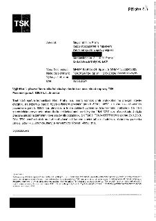 Úřední dokument TSK (Technická správa komunikací hl. m. Prahy, a.s.) ze dne 02.02.2024, adresovaný Magistrátu hl. m. Prahy, odboru hospodaření s majetkem. Před…